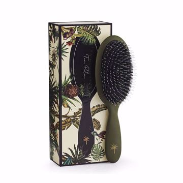 Fan Palm Hair Brush. Medium- Jungel