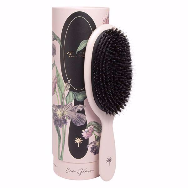 Fan Palm Hair Brush Bio Nude L