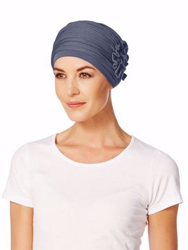 Lotus turban blue 1003-0168