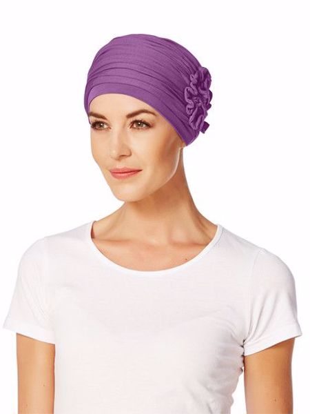 Lotus turban - purple