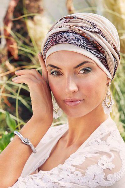 Boho Turban Set 3032-0732 Cream Rococo